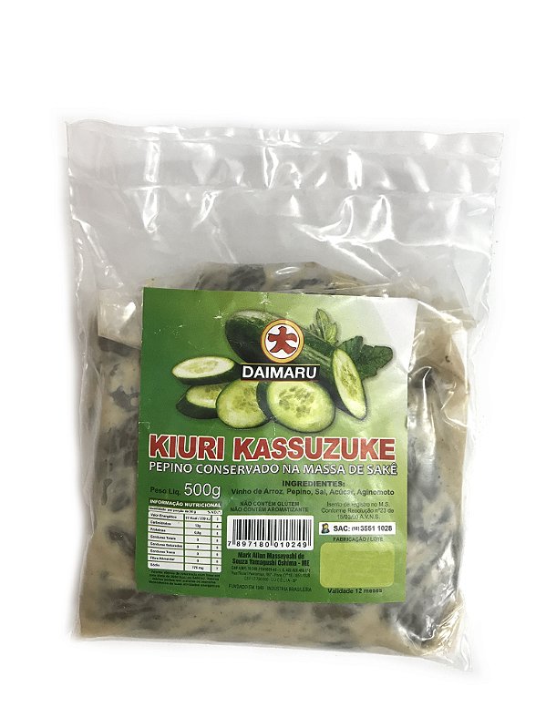 Conserva de Pepino Kiuri Kassuzuke 500g Daimaru