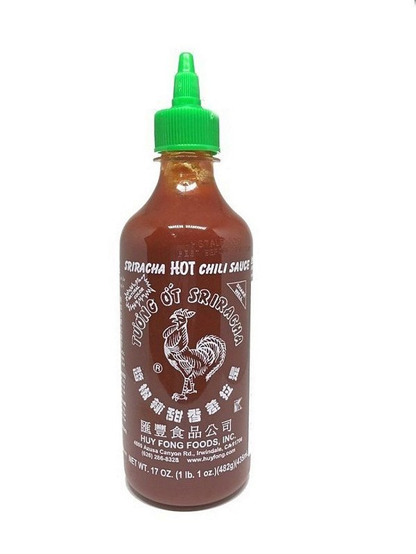 Molho de Pimenta Sriracha Hot Chili Sauce 482g