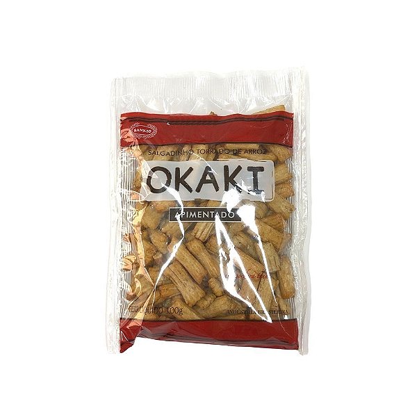 Salgadinho de Arroz Okaki Apimentado 100g Sankio