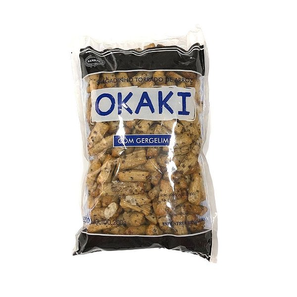 Salgadinho de Arroz Okaki com Gergelim 200g Sankio