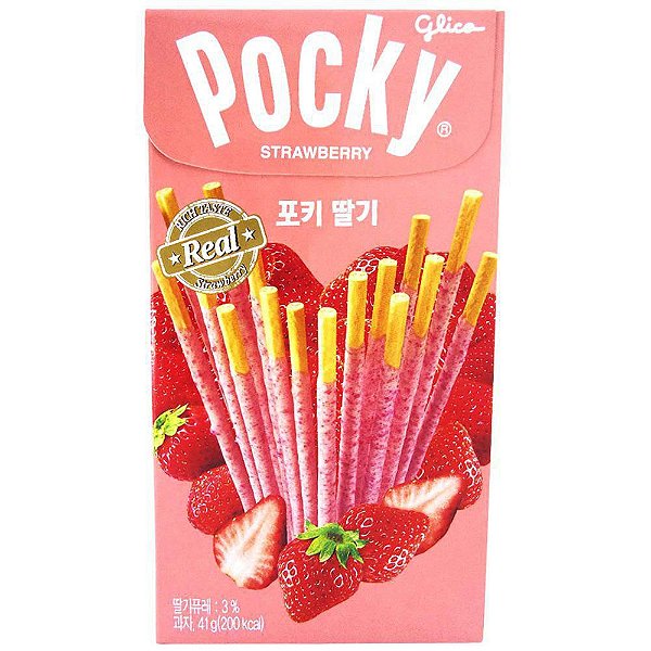 Pocky Morango Biscoito de Palito Glico