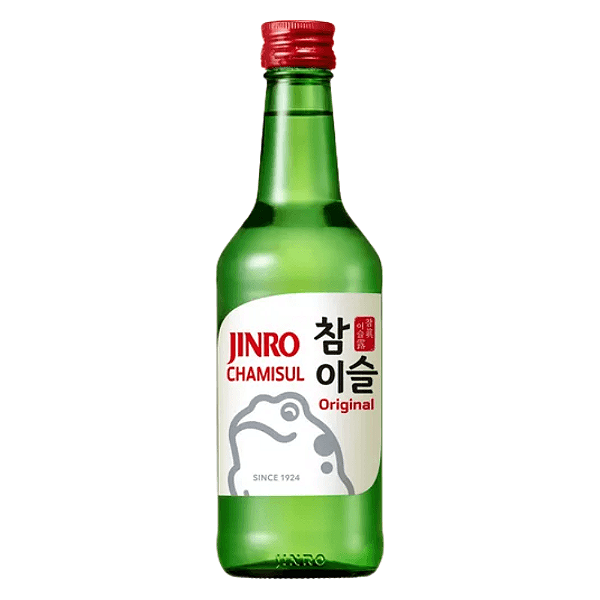 Soju Coreano Chamisul Original Jinro 360ml – Sabor Tradicional e Encorpado