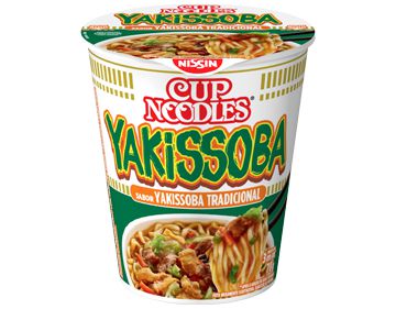 Macarrão Instantâneo em Copo Sabor Yakissoba Tradicional Cup Noodles