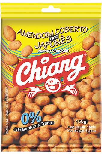 Amendoim Coberto Tipo Japonês 150g Chiang