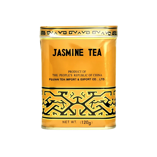 Chá de Jasmin em Lata 120g Fujian – Aromático e Refrescante