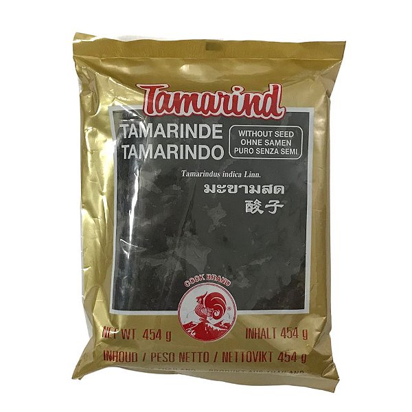 Pasta de Tamarindo Puro Sem Semente 454g Cock Brand