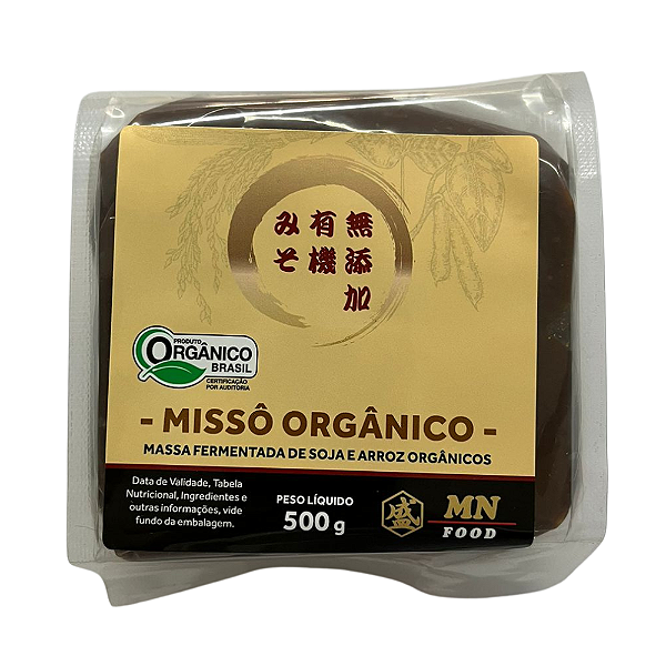 Massa de Soja Missô Orgânico 500g MN Food