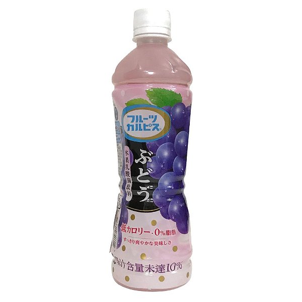 Bebida de Soja Adoçada Calpis Water Sabor Uva 500ml