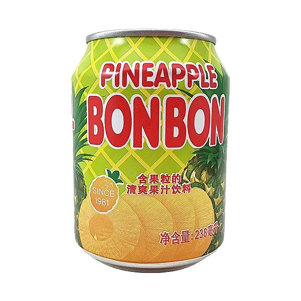 Bebida Suco de Abacaxi 238ml Haitai Bonbon