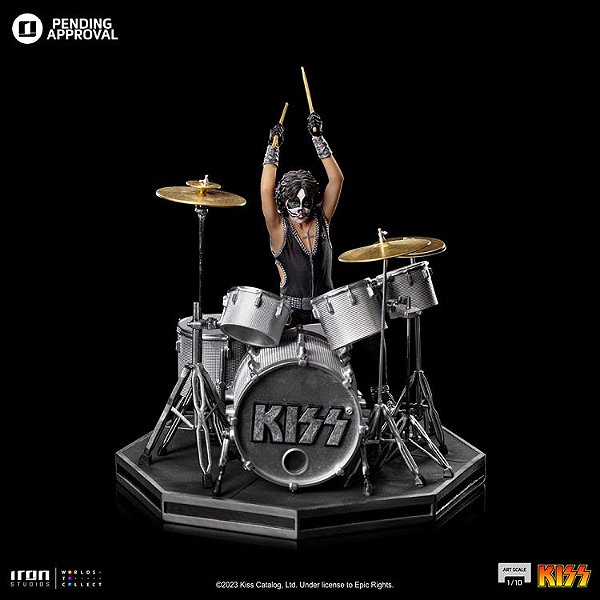Catman Kiss - Peter Criss - 1/10 Art Scale - Iron Studios
