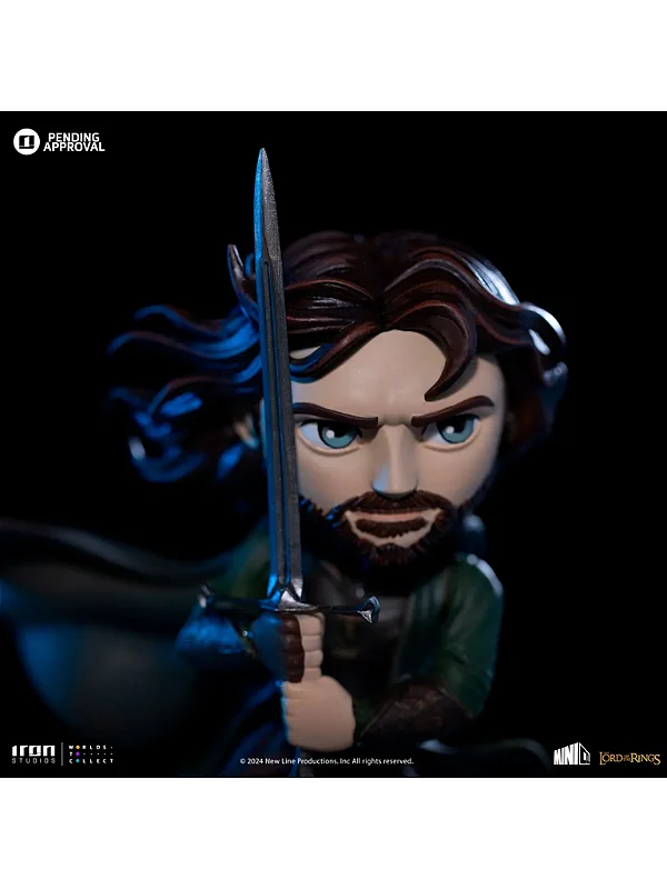 Estátua Aragorn - Lord of the Rings - MiniCo