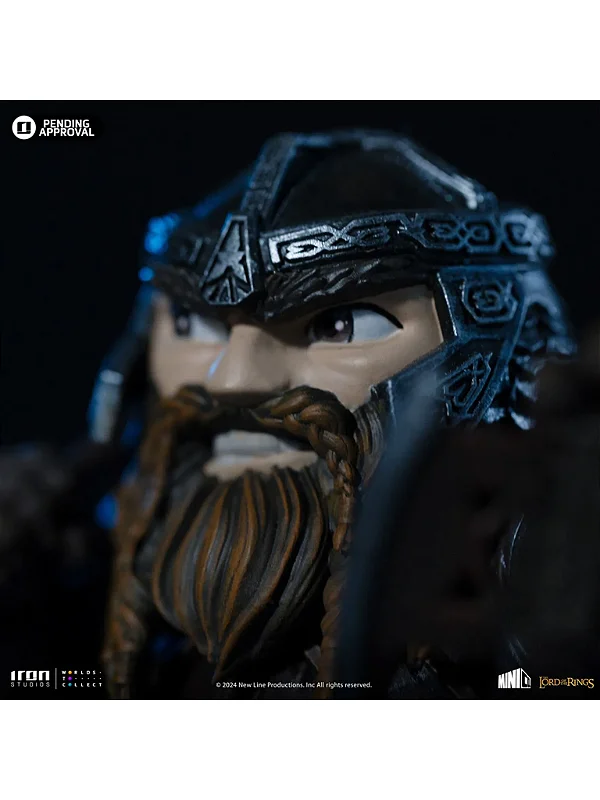 Estátua Gimli - Lord of the Rings - MiniCo