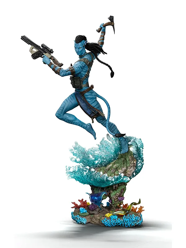 Estátua Jake Sully - Avatar 2 - Art Scale 1/10 - Iron Studios