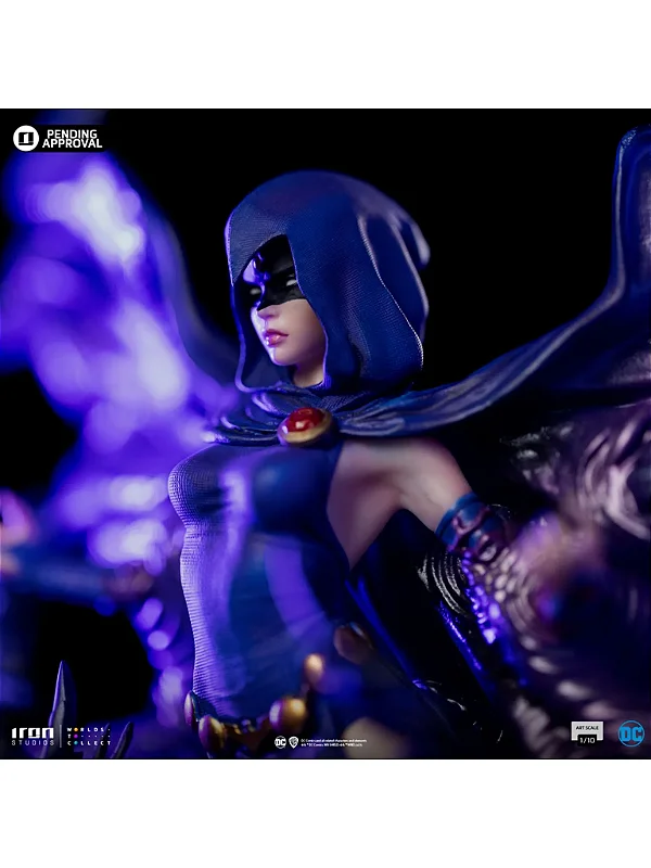 Estátua Ravena Deluxe - DC Comics - Art Scale 1/10 - Iron Studios
