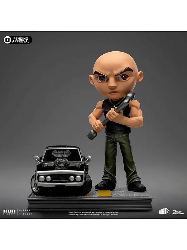 Estátua Dominic Toretto - Fast & Furious - MiniCo - Iron Studios