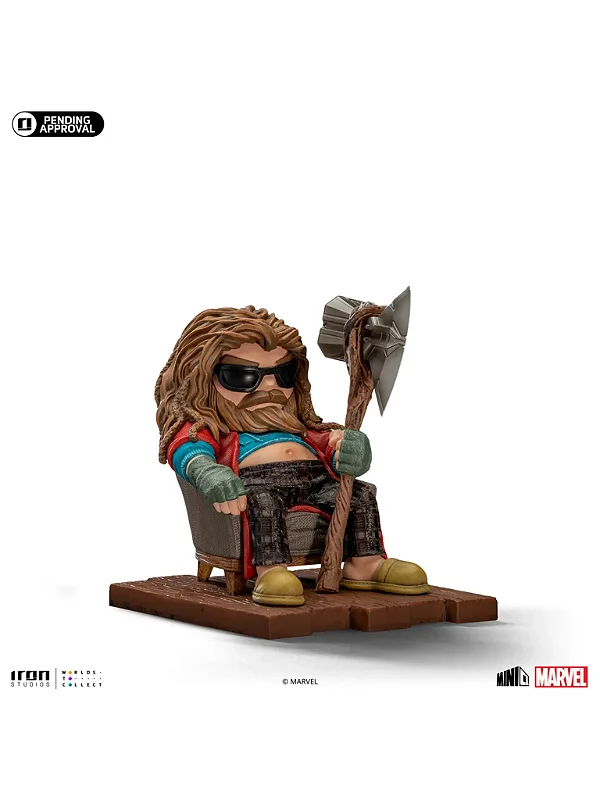 Estátua Bro Thor - Infinity Saga - MiniCo - Iron Studios
