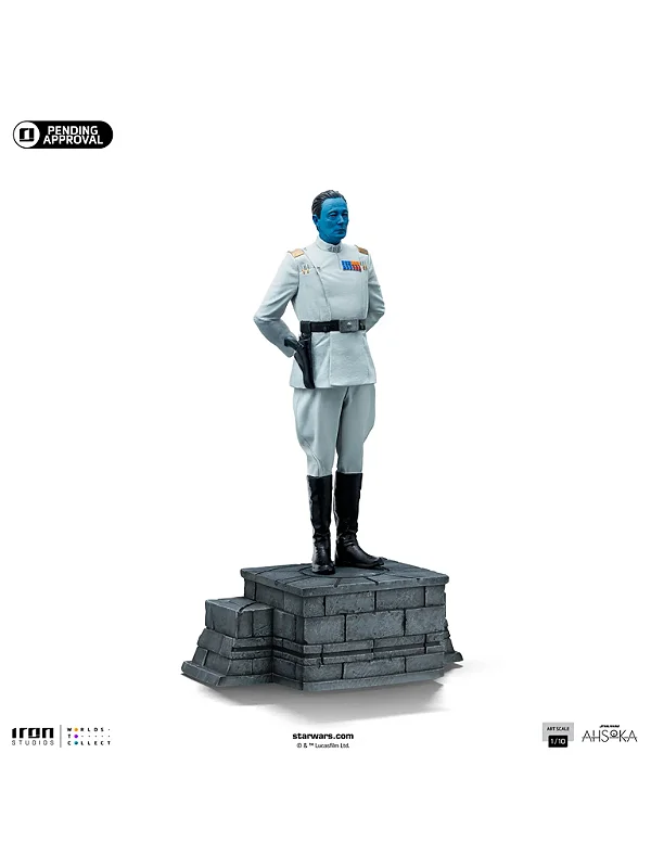 Estátua Grand Admiral Thrawn - Ahsoka - Art Scale 1/10 - Iron Studios