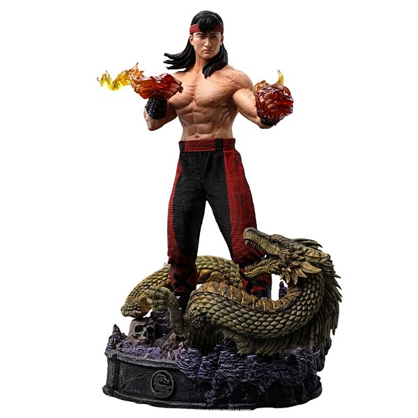 Estátua Liu Kang - Mortal Kombat - Art Scale 1/10 - Iron Studios