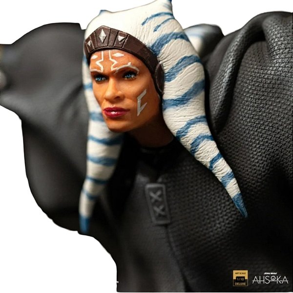 Estátua Ahsoka Tano Deluxe - Star Wars Ahsoka - Art Scale 1/10 - Iron Studios