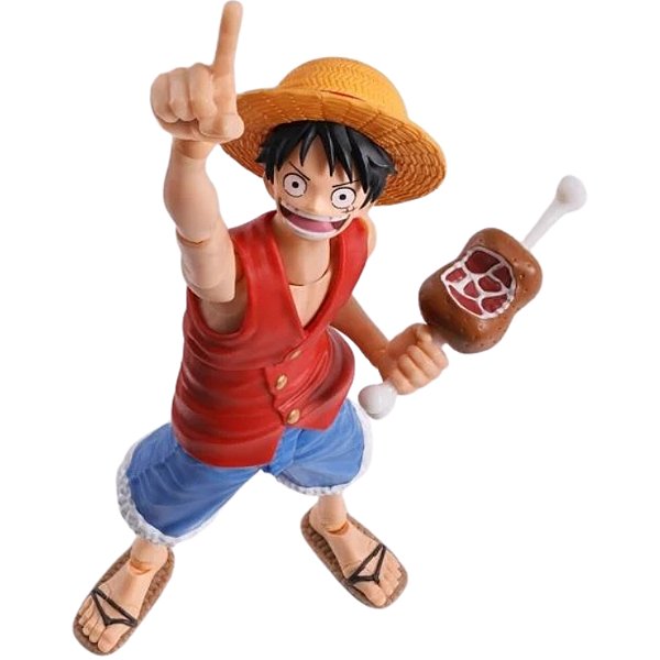 Figura Monkey D Luffy Romance Dawn - One Piece - SH Figuarts - Bandai