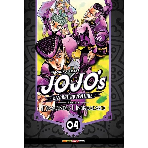 Manga Jojo's Bizarre Adventure Parte 4: Diamond Is Unbreakable Vol. 4