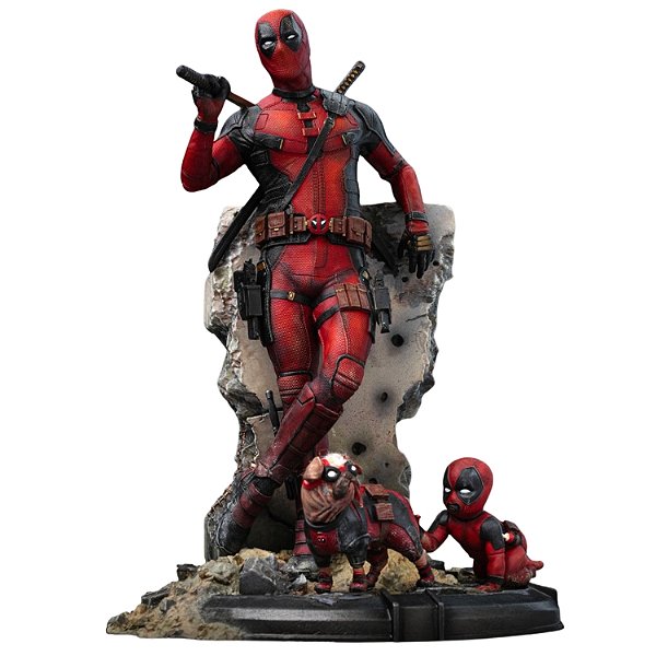 Estátua Deadpool - Deadpool & Wolverine - Art Scale 1/10 - Iron Studios