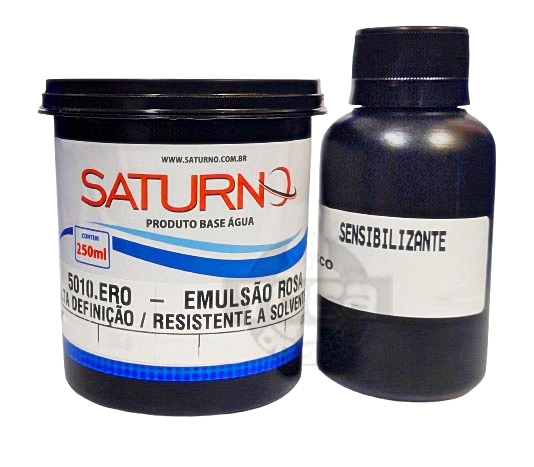 Emulsão Base Solvente Saturno Alta Definição + Sensibilizante