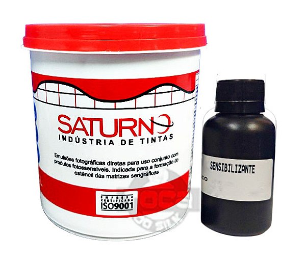 Emulsão Base Solvente Saturno Alta Definição + Sensibilizante