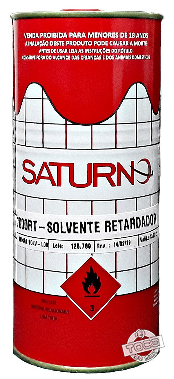 Solvente Retardador 7000 para Polietileno Saturno