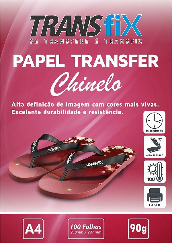 Papel Transfer Chinelo Transfix