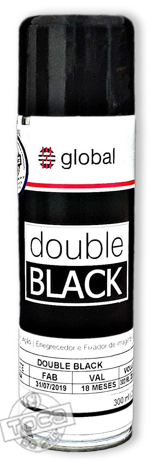 Escurecedor e Fixador de Fotolito em Spray Double Black Global