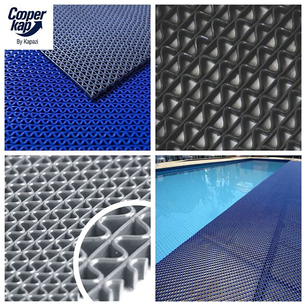 S-kap ideal para lugares úmidos azul 1,00 X 1,20 m