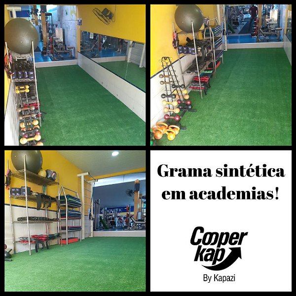 grama verdinha para a academia