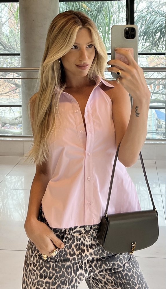 Camisa frente única