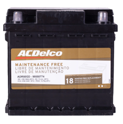 Bateria Acdelco 50 caixa alta