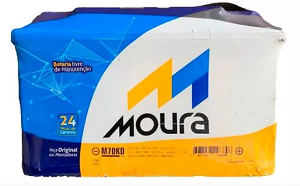 Bateria Moura 70AH M70KD
