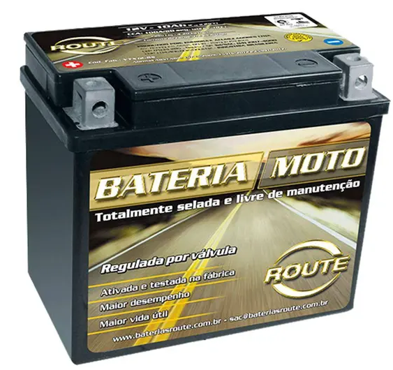 Bateria de Moto Route  YTX 12-BS  11ah