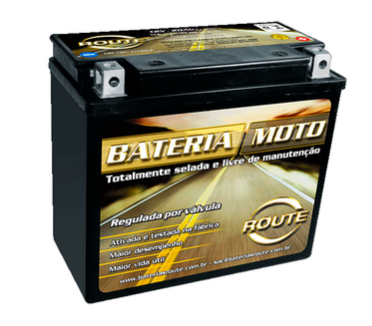 Bateria de Moto Route  YTX 20L-BS  18ah