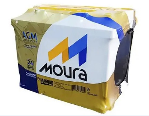 Bateria Automotiva Moura Agm 60ah  starstop