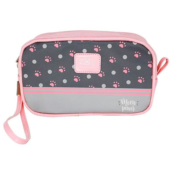 Bolsa  Necessaire  Meow Power Zona Criativa