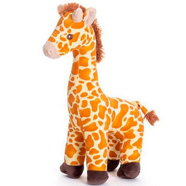 Almofada Bicho De Pelúcia Girafa Gilda Pequeno 40 Cm