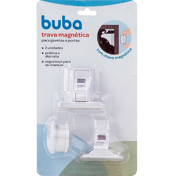 Kit Trava Magnética Da Linha Buba Baby