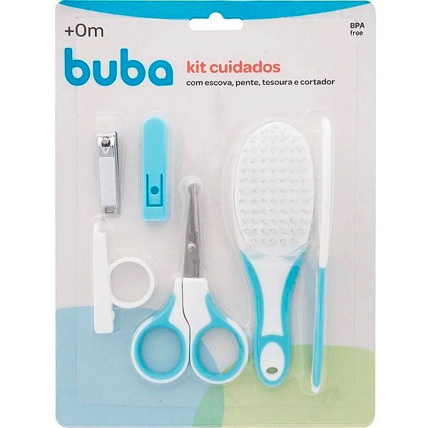 Kit De Escova E Pente Para Bebês Buba