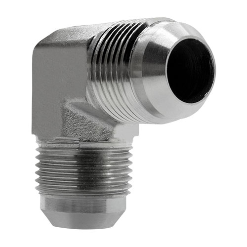 Cotovelo união JIC 37 em Aço Inox 316