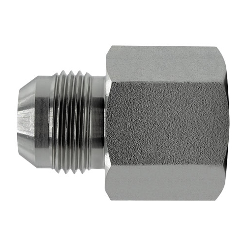 Adaptador fêmea NPT JIC 37 em Aço Inox 316