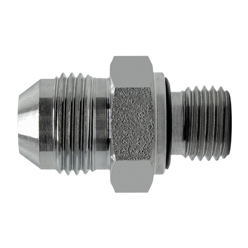 Adaptador macho UNF JIC 37 em Aço Inox 316