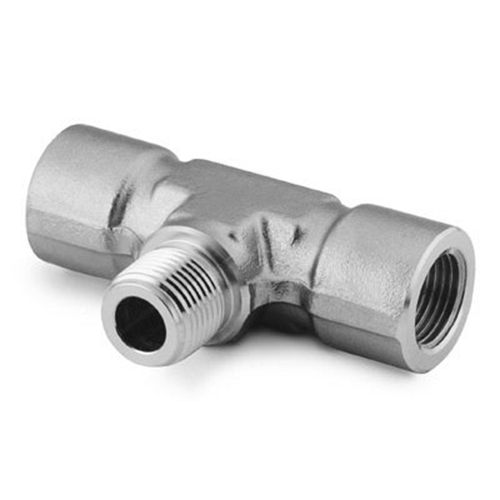 Te Macho Central NPT Em Aço Inox 316