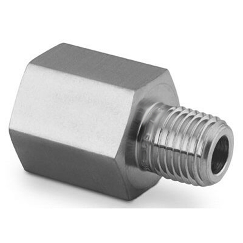 Adaptador Macho Fêmea NPT em Aço Inox 316