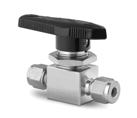 Válvula de Esfera Dupla Anilha OD 6000 PSI em Aço Inox 316