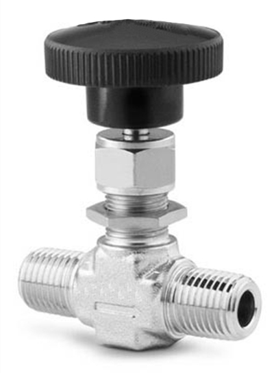 Válvula Agulha Macho Macho NPT 1000PSI em Aço Inox 316